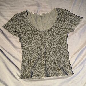 Brandy Melville leopard top